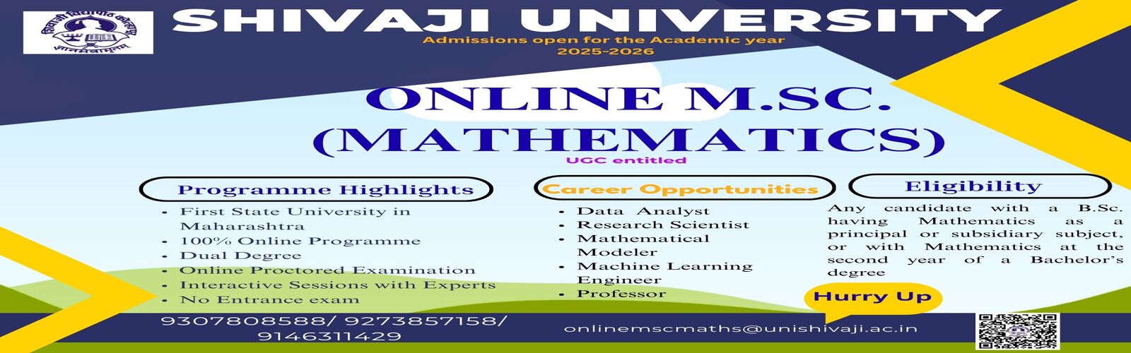 Online M. Sc. (MATHEMATICS)